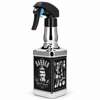 Flacon pulvérisateur carré – 500 ml – Argent
