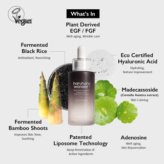 Black Rice Hyaluronic Botanical 2GF Wonderful Ampoule - 30ml
