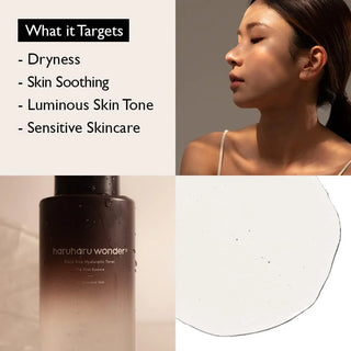 BLACK RICE Hyaluronic Toner sans alcool et sans fragrance