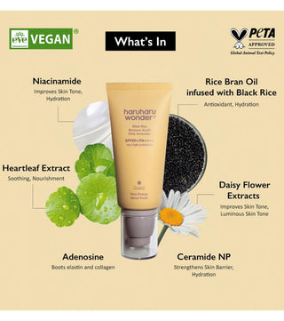 Black Rice Moisture Airyfit Daily Sunscreen SPF50+/PA++++ - 50ml