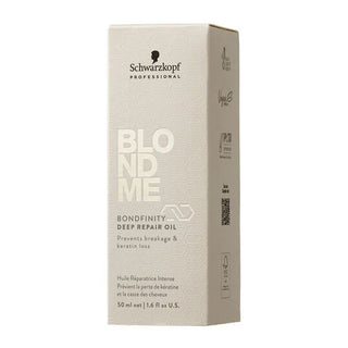 BlondMe Bondfinity Huile Réparatrice Intense 50 ml - photo 4 - Schwarzkopf Professional