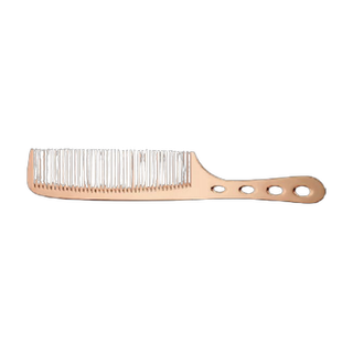 Peigne de coiffure en aluminium – Rose doré