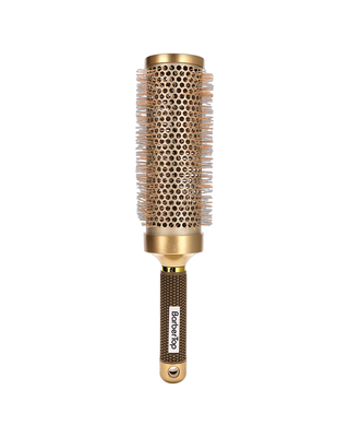 Brosse ronde de brushing – Dorée