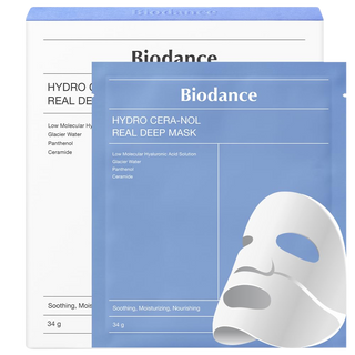Masque Real Deep - Hydrogel & Cera-nol - x4 pièces - BIODANCE