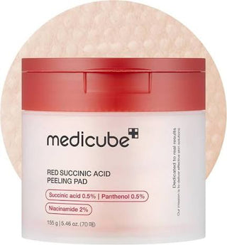 Red Succinic Acid Peeling Pad 70 Pads
