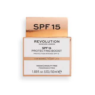 Revolution SPF 15 Protecting Boost – Soin hydratant protecteur