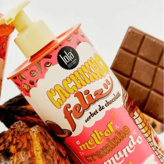 Lola Kids Cacinho Feliz – Crème définition boucles- Chocolat Sorbet - 450 g