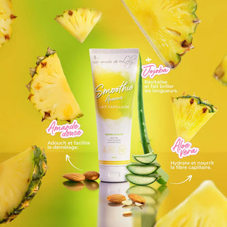 Smoothie Ananas – Lait capillaire nourrissant sans rinçage - 250 ml