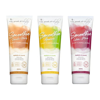 Smoothie Litchi Mûre – Lait capillaire sans rinçage - 250 ml
