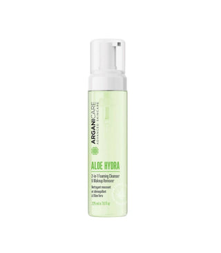Aloe Vera - Lotion mousse démaquillante - 225mL - Arganicare