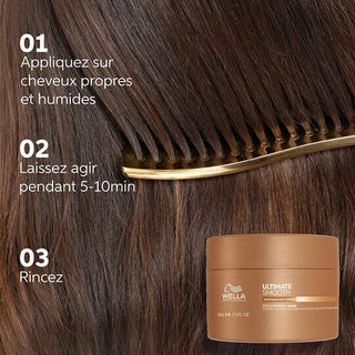 Ultimate Smooth Masque Nourrissant - photo 3 - Wella Professionals