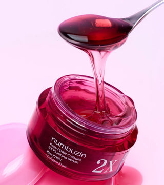 No.2 Rose PDRN Collagen 2x - Sérum boosté repulpant - 30 ml - photo 2 - Numbuzin
