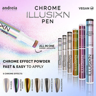 Stylos Effet Chromé Chrome Illusion Pen – 6 finitions