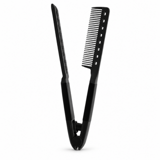 Peigne pince de coiffage – 24,5 cm – Noir
