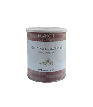 Pot de Cire Nacrée Blanche 800g