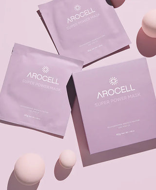 Super Power - Masque Hydrogel Régénérant Intensif - 4 pièces - photo 2 - AROCELL