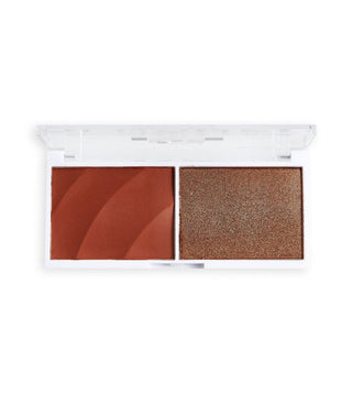 Relove - Duo Blush & Highlighter - Palette Duo Teint - photo 7 - Make Up Revolution