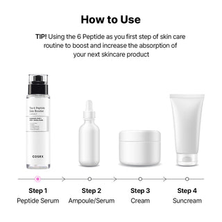 6X Peptide Collagen Booster Toner Serum - 150 ml