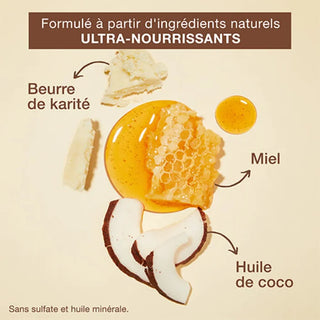 Pure Honey - Shampoing hydratant anti-dessèchement - 355 ml