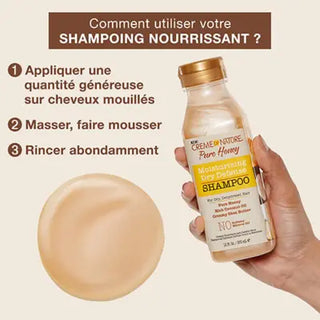 Pure Honey - Shampoing hydratant anti-dessèchement - 355 ml