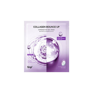 Collagen bounce up hyperactive gel mask 4ea - photo 3 - SNP