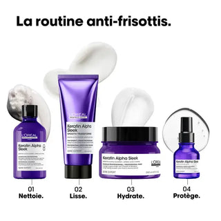 Keratin Alpha Sleek - Traitement Lissant Progressif - 200 ml - photo 2 - L'Oréal Professionnel