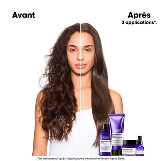 Keratin Alpha Sleek - Traitement Lissant Progressif - 200 ml - photo 3 - L'Oréal Professionnel