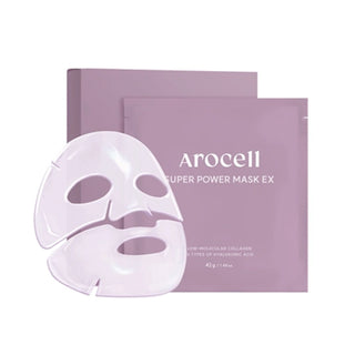 Super Power - Masque Hydrogel Régénérant Intensif - 4 pièces - AROCELL